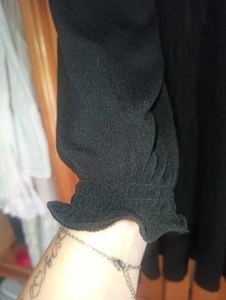 Vestido Mango Negro Talla M