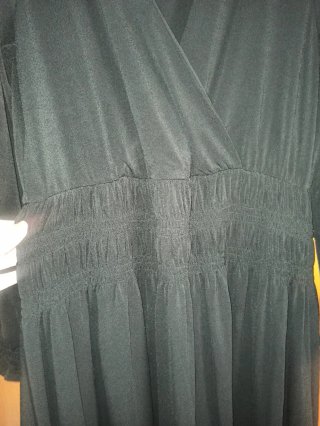 Vestido Mango Negro Talla M