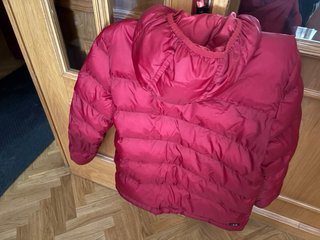 Plumas niño Napapijri rojo
