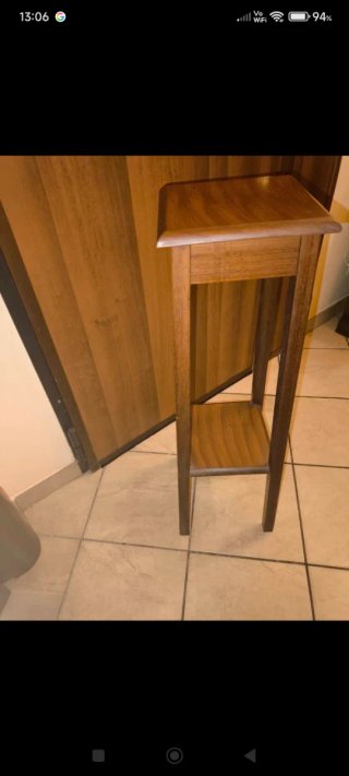 Alzatina in legno