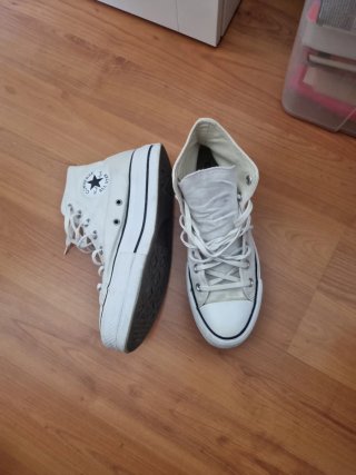 Converse Blancas Mujer Talla 39