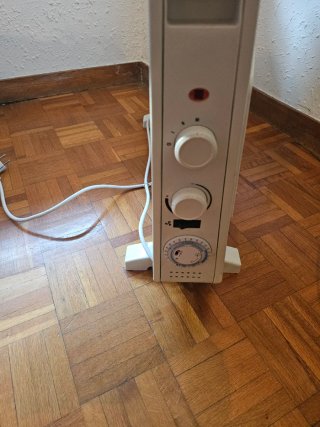 Radiador eléctrico blanco