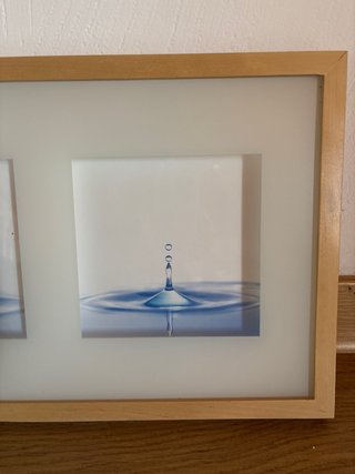 Cuadro Decorativo Gotas de Agua