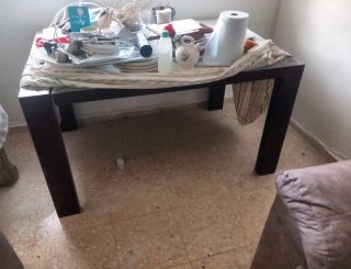 Mueble salón modular oscuro