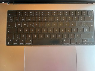 MacBook Pro 16 M1 Max 64GB 4TB+ funda + carcasa