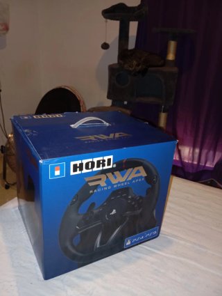 Volante Hori RWA Racing Wheel Apex sin usar