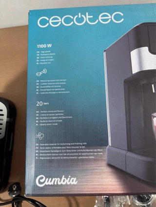 Cafetera Espresso Cecotec Power Espresso 20