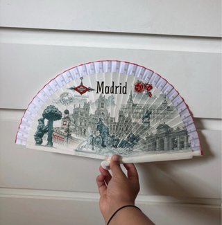 Abanico Madrid Madera