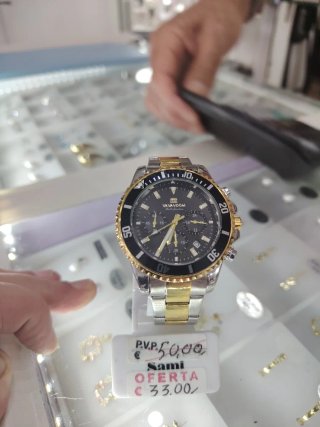 Reloj VAVOOM bicolor hombre