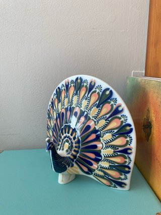 Figura Pavo Real Sargadelos