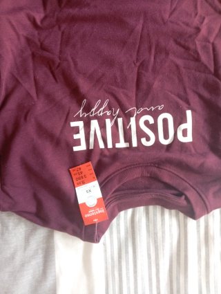 Sudadera In Extenso granate talla XS