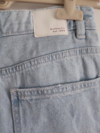 Pantalón vaquero Lefties recto azul