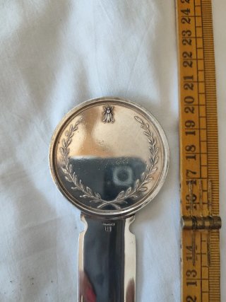 Abrecartas Napoleón Cristofle Plata