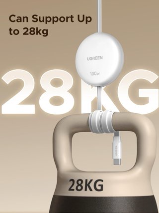 Cable USB C UGREEN 100W Retráctil