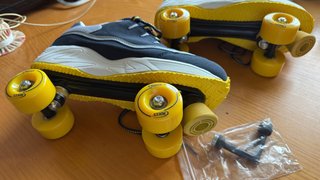 Patines Roces Quad + Bolsa Oxelo ¡NUEVOS!