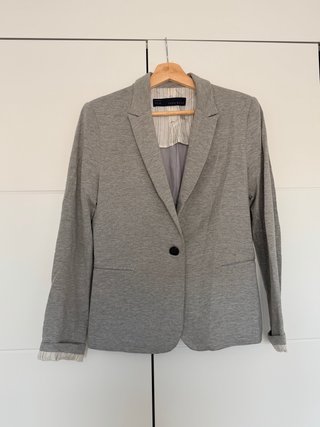 Americana Zara Gris Talla XL