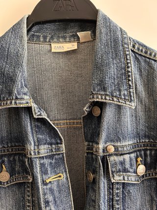 Chaqueta vaquera Zara Talla S