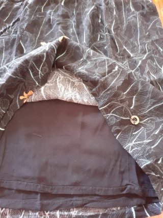 Vestido Skunkfunk manga larga estampado