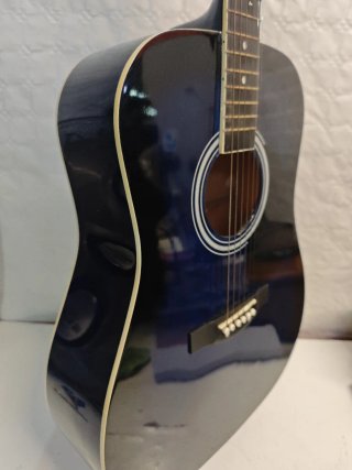 Guitarra Acústica Leboncat Negra