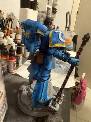 CAMBIO Figura Capitán Titus 20cm Warhammer 40k