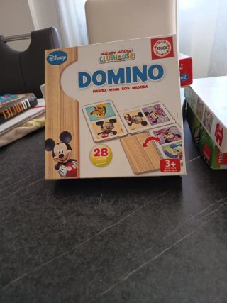 Domino Madera Mickey Mouse Educa