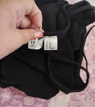 Vestido negro tirantes ajustado
