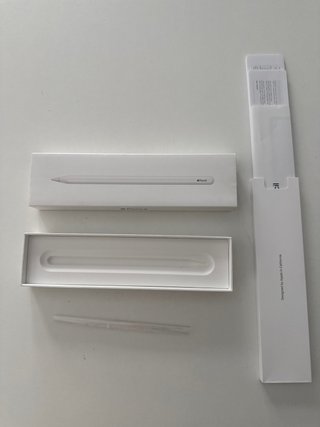 Caja Apple Pencil Original + Plástico