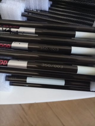Flechas Carbono 3K Spine últi tecn.200.250.340.350