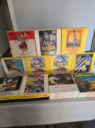 Lote Películas Súper 8 JMG precio unidad