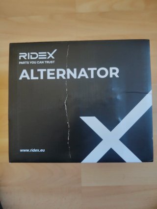 Alternador NUEVO Ridex 4G0144 Renault
