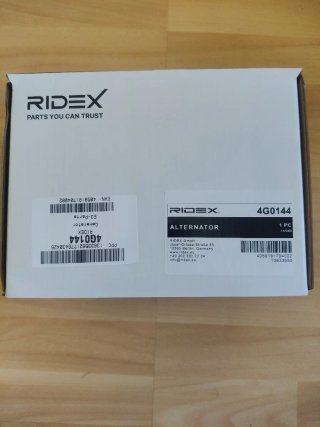 Alternador NUEVO Ridex 4G0144 Renault
