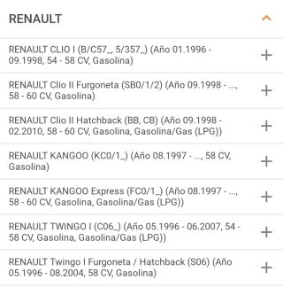 Alternador NUEVO Ridex 4G0144 Renault