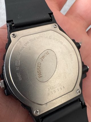 Reloj Pulsar Quartz Digital Alarma Chrono