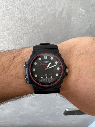 Reloj Pulsar Quartz Digital Alarma Chrono