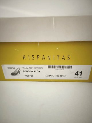 Zapatos tacón Hispanitas piel marrones