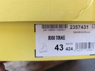 Botas de seguridad Talla 43