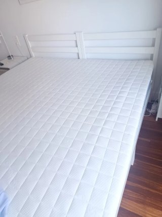 Topper Cama 180x200cm Blanco