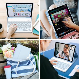LIELAX Funda Teclado Samsung Galaxy S6 Lite ESP Ñ