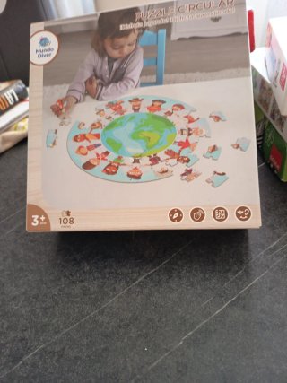 Puzzle Mundo Diver Circular 108 Piezas