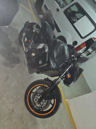 Kawasaki Z750 Naked Negra