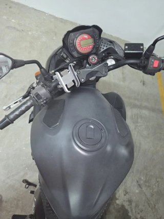 Kawasaki Z750 Naked Negra