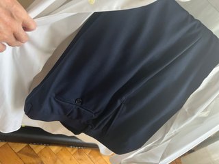 Traje DUSTIN Azul con topos mas camisa MIRTO blanc