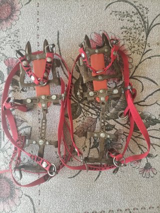 Ramponi Grivel vintage alpinismo