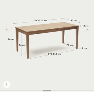Meda extensible kave home