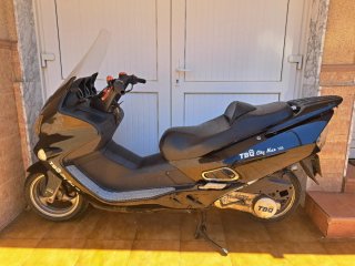TBQ City Max 125 Negra