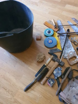 Lote de herramientas de Albañilería