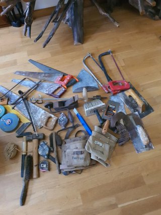 Lote de herramientas de Albañilería