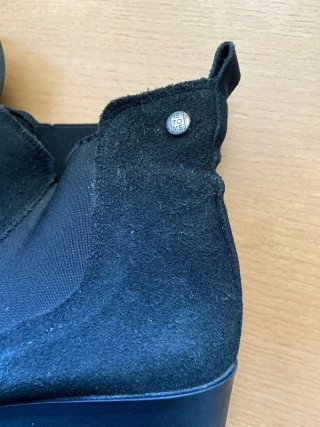 Botines negros plataforma T40