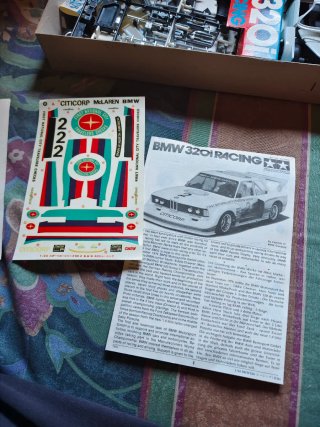 Maqueta Tamiya BMW 320i Racing 1/24