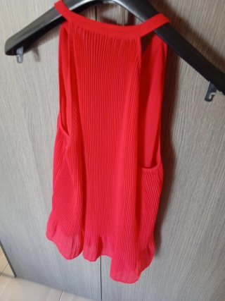 Canotta Zara donna elegante rossa taglia unica